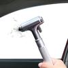 Автомобильный молоток безопасности с резаком для ремня безопасности, автомобильный алюминиевый сплав, оконный стеклобой для автомобиля, аварийный инструмент для эвакуации