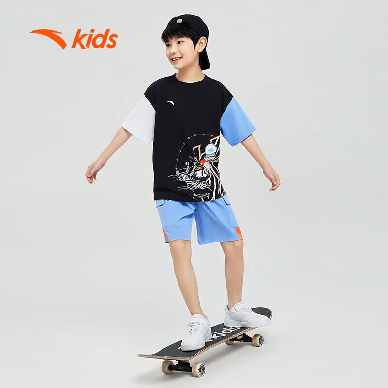 Anta Boys' Cartoon Breathable Short Sleeve T-Shirt