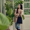 Pleatsmama Tote Bag Jacquard Midnight