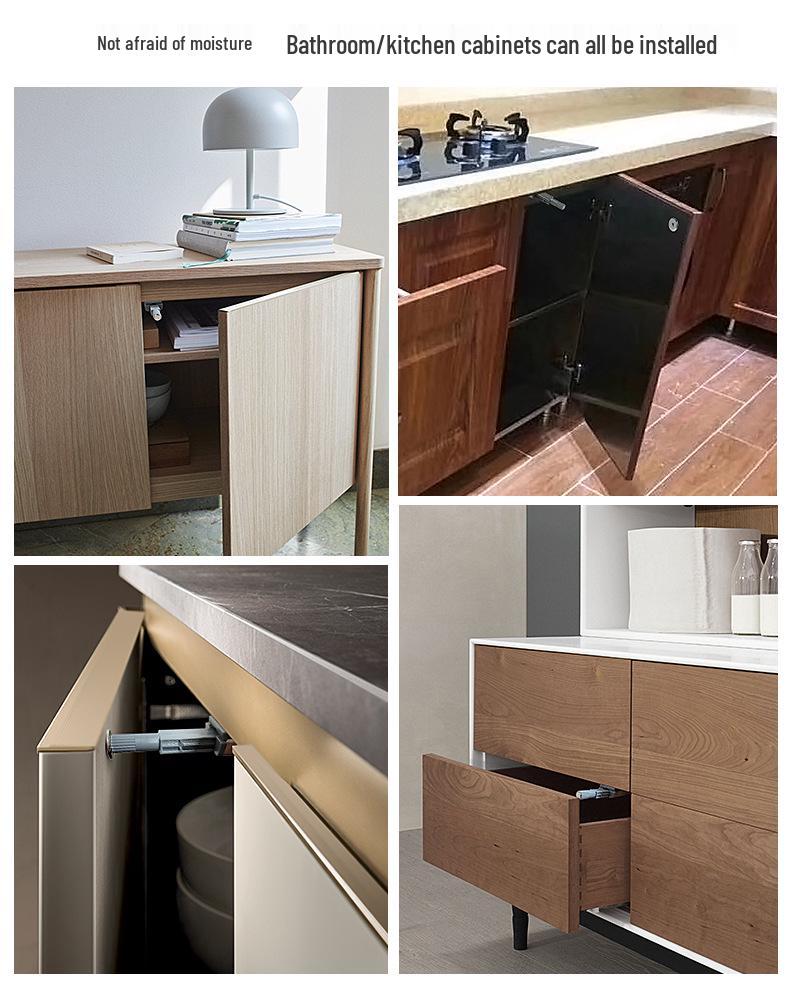 Магнитная защелка Kinnate без ручки из нержавеющей стали для кухонных, платяных и гардеробных дверей