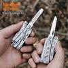 NexTool Мини-брелок Флагманский F12 Складной мультитул 13 в 1 Отвертка Плоскогубцы Напильник Линейка Открывалка для бутылок Ножницы EDC Ручной инструмент