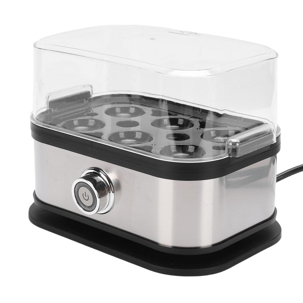 Яйцеварка 200 Вт Вместимость 6 яиц Нержавеющая сталь Портативная Умная Машина для приготовления вареных яиц для дома, общежития