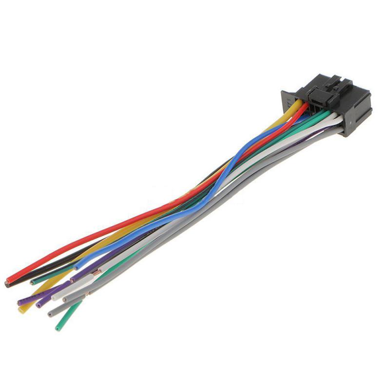 Универсальный автомобильный жгут проводов, женский автомобильный радиоприемник, адаптер, комплект проводов для подключения нового Pioneer