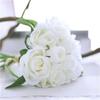 1 Pcs Artificial Flower Flannel Rose Fake Flower Wedding Home Decoration Artificial Flower Decoration Valentine's Day Gift 51cm