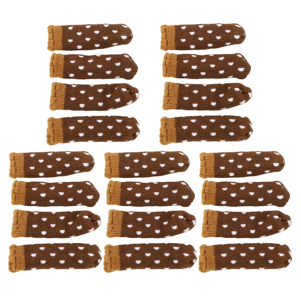 20 шт. чехлы для ножек мебели, бесшумные напольные защитные коврики, защитные ножки стульев для стульев и столов