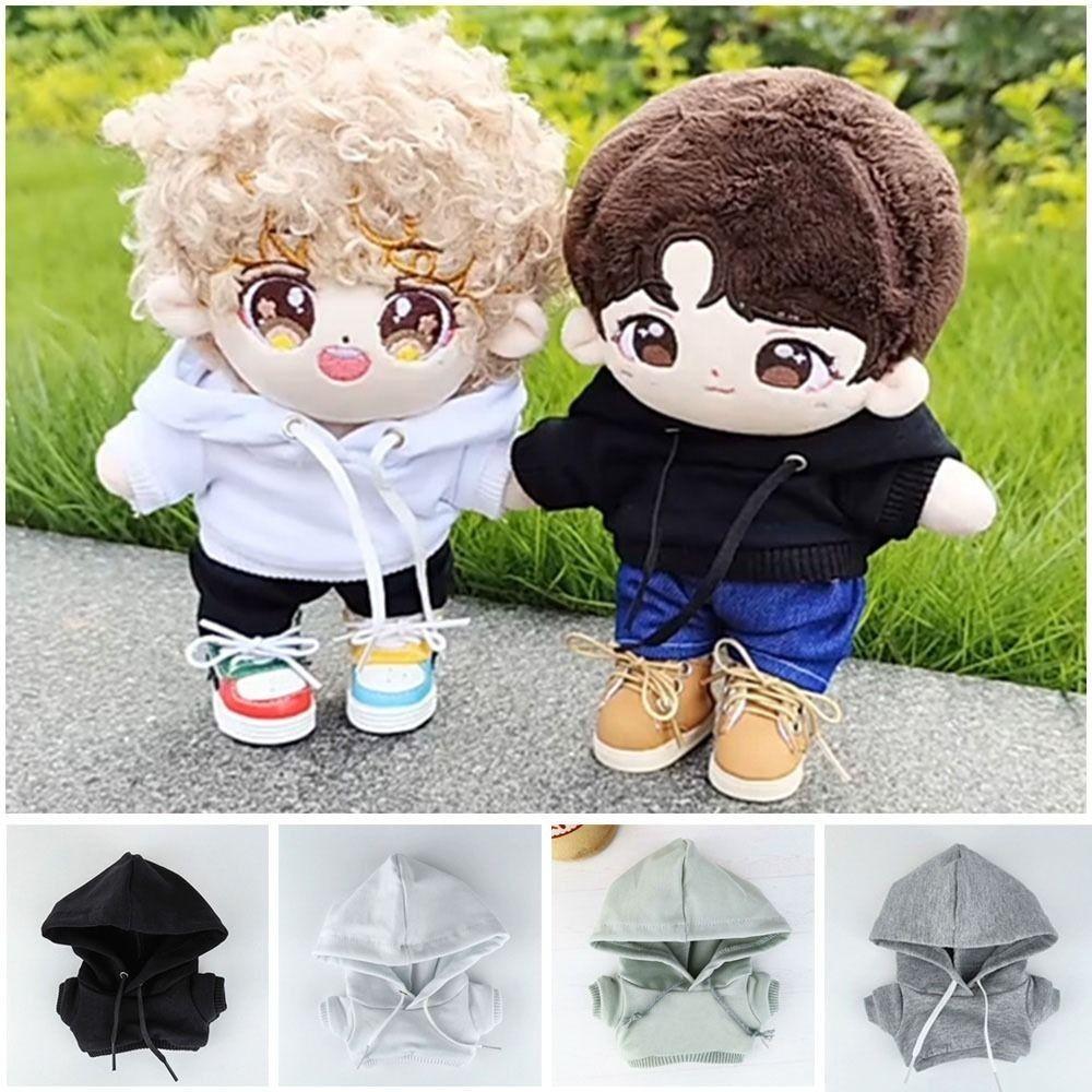 Casual Wear Handmade Hoodies Kids Toys Fashion Clothes New Dolls Tops for 15cm Cotton Dolls