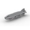 Red Alert Kirov Airship Building Block Military Fighter Aircraft Model Assembly Toy Compatible