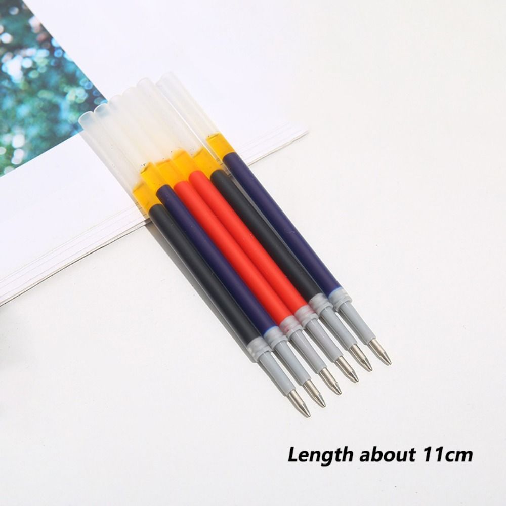 30 шт. Гелевая ручка с большим запасом чернил, 0,5 мм, Универсальный пишущий инструмент, Нейтральный стержень, Учебные принадлежности