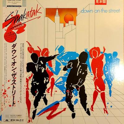 Виниловая пластинка SHAKATAK Down On The Street 28MM0380PROMO POLYDOR 1984 Япония Джаз Б/у