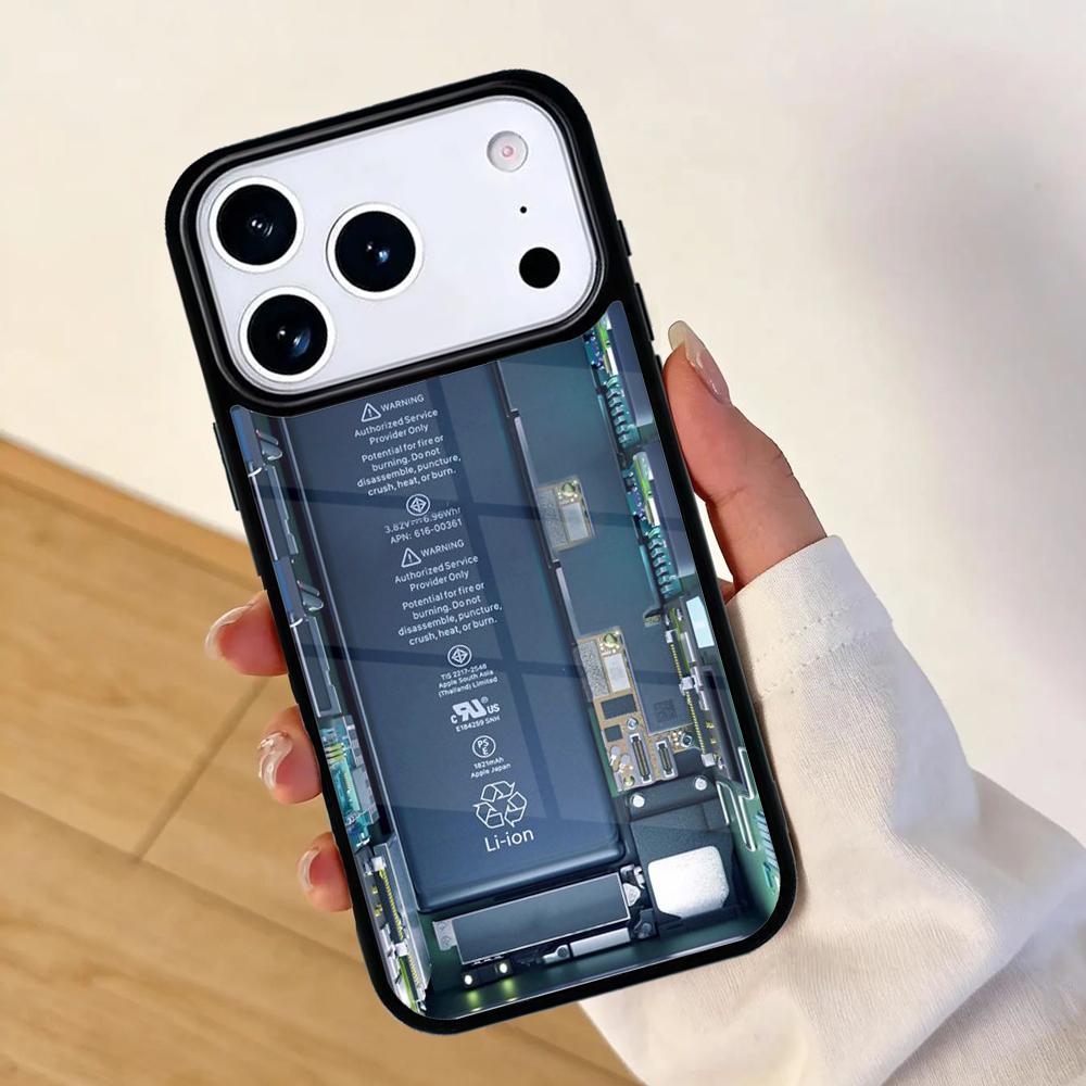 Материнская плата Печатная плата Чехол для мобильного телефона для IPhone 17 AIR 16pro Max 15 14 13 12 11 Защитный бампер