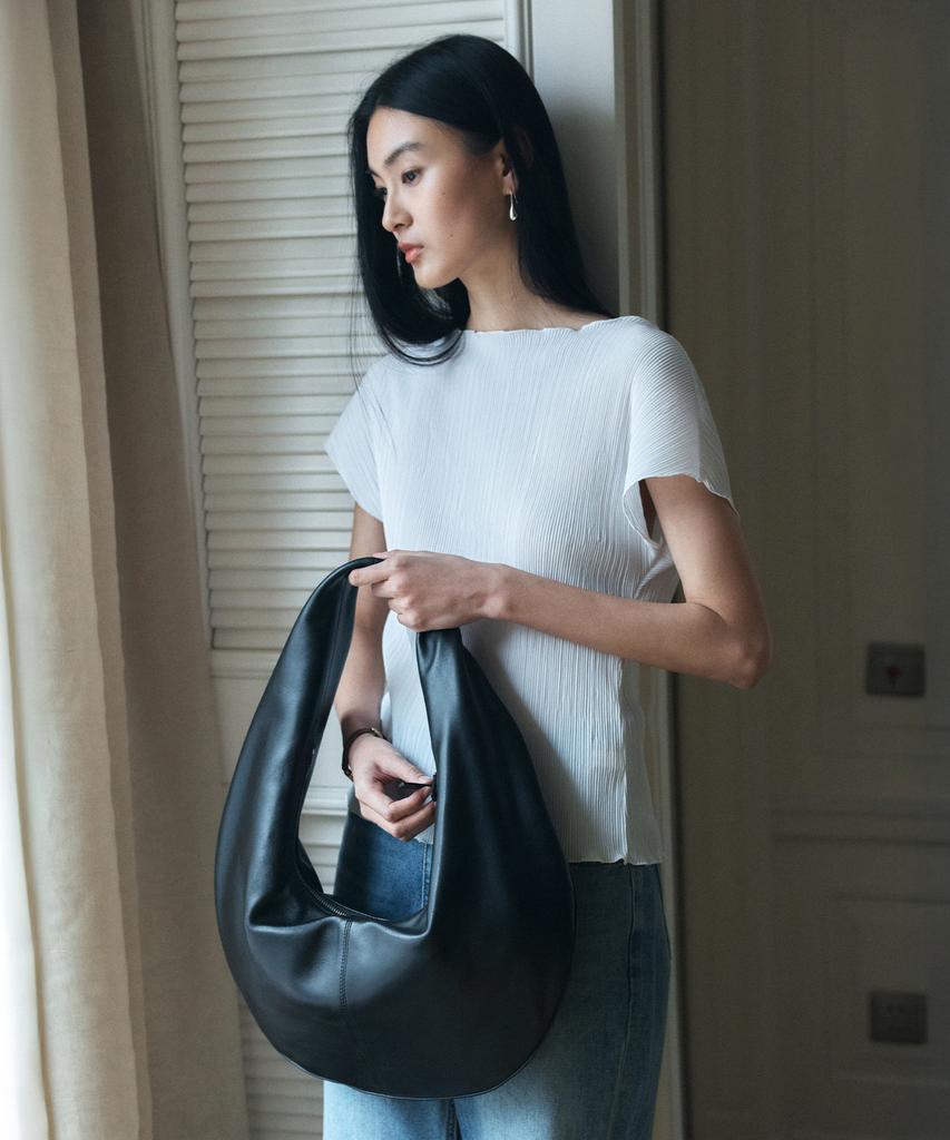 Siyazu Siac3113 Arche Hobo Bag_Black