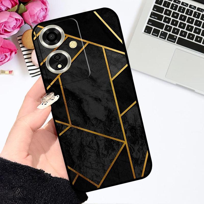 Чехол для OPPO A79 5G Чехол для OPPO A79 Чехол Funda Coque Цветочный Рисунок Мультяшный Силиконовый Мягкий ТПУ Бампер для Телефона Для OPPO A79 5G Чехлы