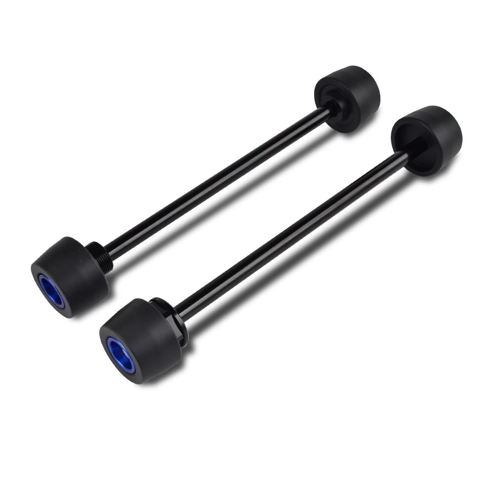 For KTM 690 SMC R 690 Duke/R 690 Supermoto/R Front Rear Axle Fork Crash Slider Protector Husqvarna 701 Supermoto VITPILEN
