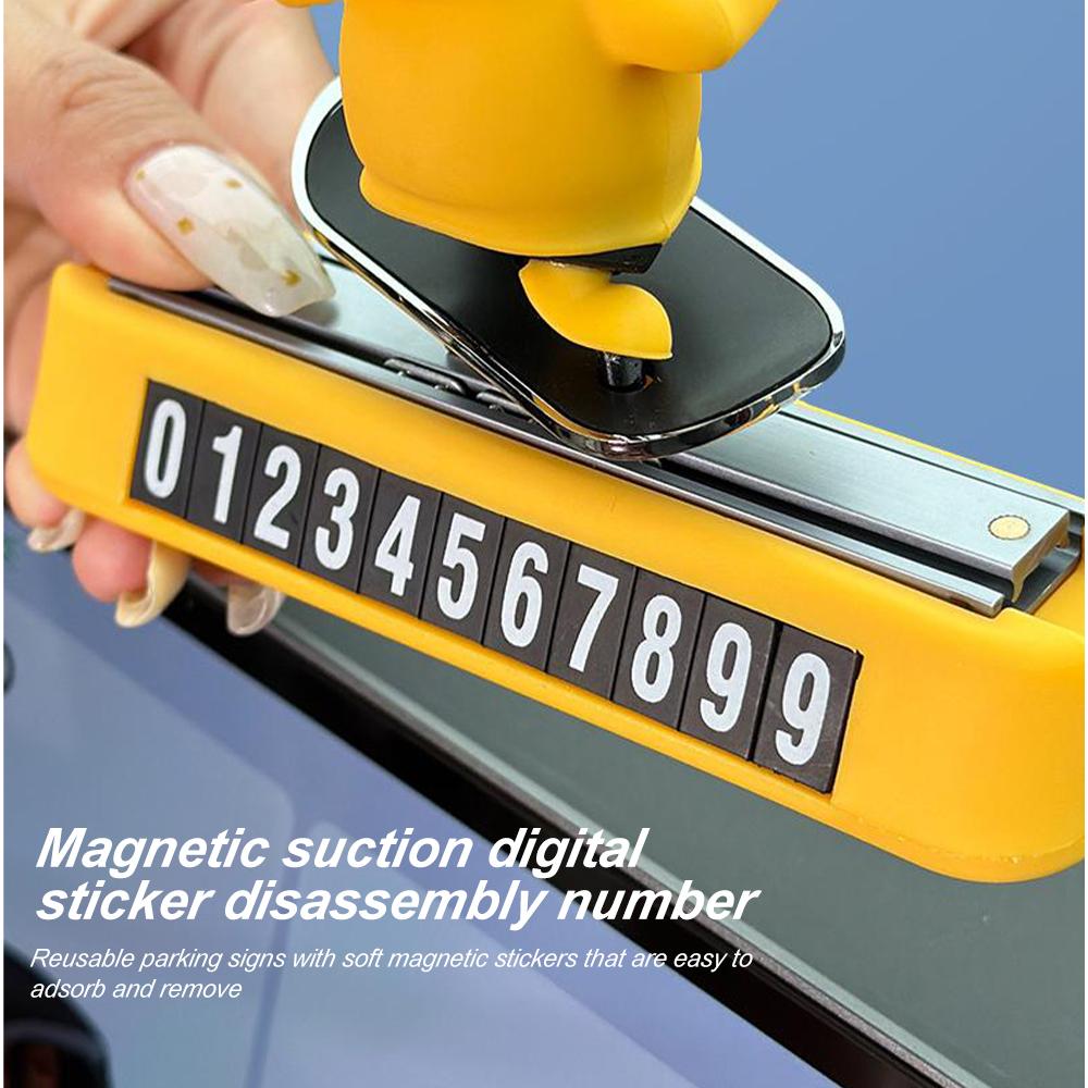 Модернизированные парковочные номерные знаки, украшения для центральной консоли автомобиля, мини-скользящий медведь, украшения для автомобиля, аксессуары для салона автомобиля