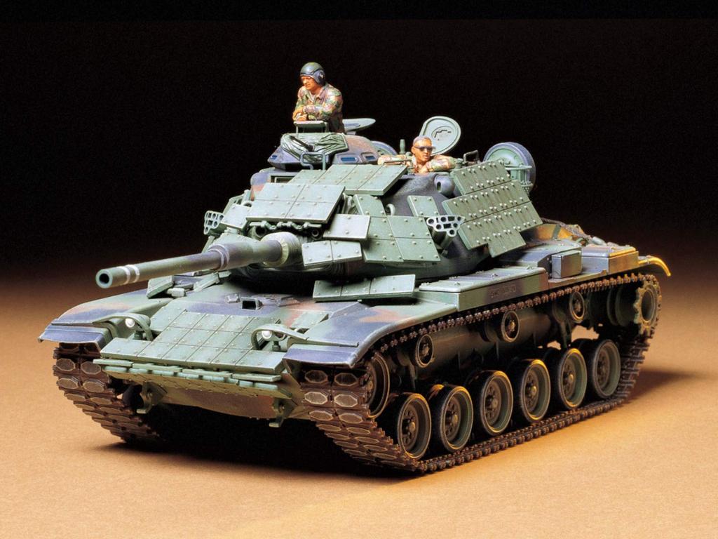 TAMIYA Military Miniature Series M60A1 Реактивная броня 1/35