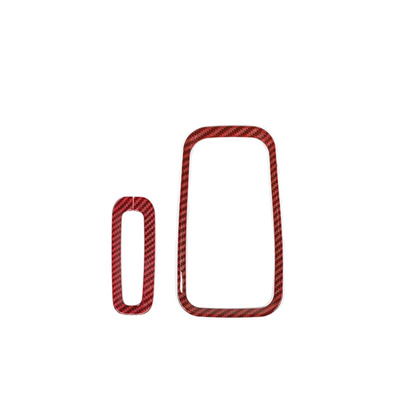 ABS автомобильная отделка шестерен, декоративная наклейка, подходит для Jeep Wrangler JK 2011-2017, аксессуары для интерьера