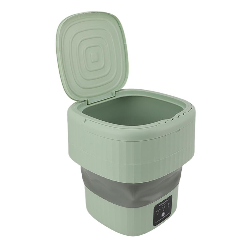 Portable Washing Machine 9L 10W Foldable Bucket Washer Low Noise Mini Washer 100?240V for Underwear