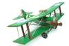 Decorative Metal Airplane Biplane