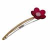 Candy Color Flower Hair Clip Colorful Bead Ponytail Hair Clip Hair Styling Tool  Back Head Updo