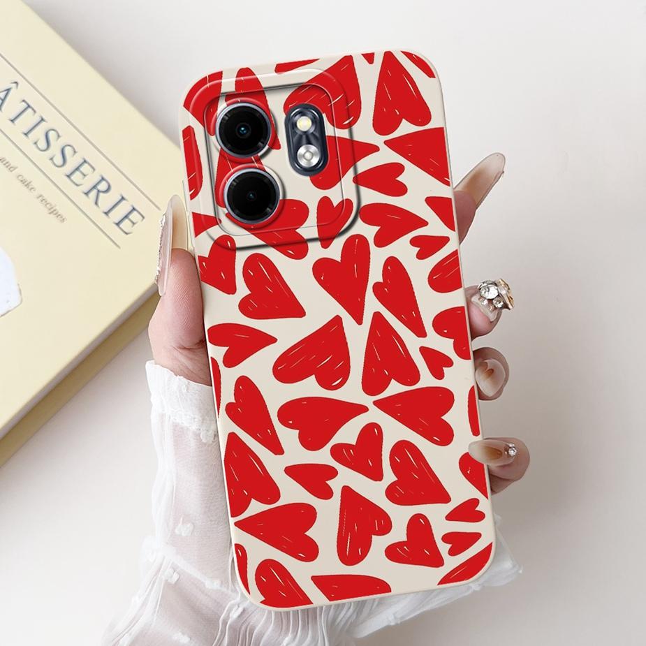 Чехол для Infinix Smart 9 Hot50i X6531 X6532 Милый Счастливым Котом Мультяшная Обложка Мягкий ТПУ Чехол для Телефона Для Infinix Hot 50i Smart9 HD Оболочка