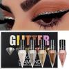 5Pcs/set Sparkling Liquid Eyeliner Pearlescent Color Quick Dry Waterproof Not Easily Smudging Liquid Eyeliner Stick