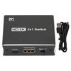HD Multimedia Interface Switch 2 In 1 Out 8K At 60Hz 4K At 120Hz High Speed Video Splitter for PS5