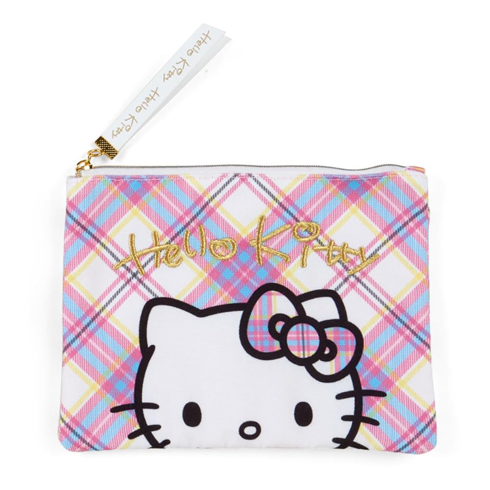 Sanrio Sanrio Hello Kitty Dress Tartan Design Series Flat Pouch Set of 2 Hello Kitty 19 x 25 x см Character 367222 SANRIO (САНРИО) 0,3