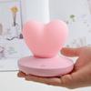 Mini Heart Shaped Night Light Silicone Touch Sensor Home Decor Romantic LED Table Lamps