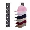 5 Hooks Baseball Cap Organizer Space-Saving Hat Display Shelf Wall Mounted Hat Rack Home Decor
