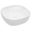 VidaXL Washbasin Hand Basin Countertop Sink Mount Bathroom Interior Washroom Toilet Cabin House 42.5x42.5x14.5 143917