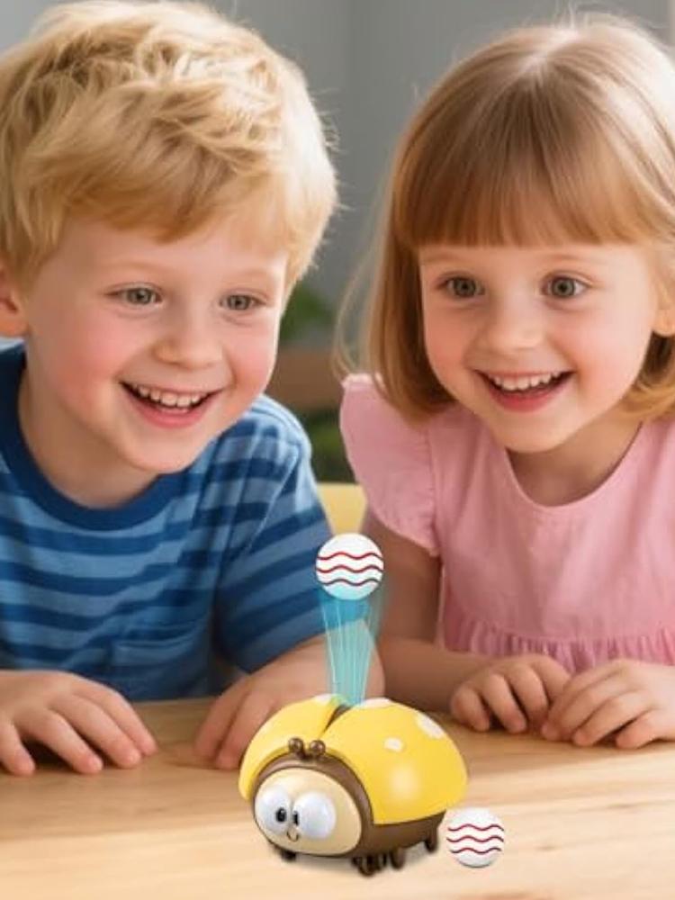 Ladybug Floating Ball USB Rechargeable Electric Toys Hovering Toy Education Focus Training Game