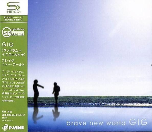 CD GIGGOODRUMINNISGAITSCH Brave New World SHMCD PCD27057 PVINE 2021 Япония Obi Pop