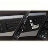 6Pcs Chrome Door Seat Adjust Button Switch Cover Trim For Mercedes E Class W212