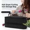 Double-Layer Carrying Case Large Capacity Hair Curler Handbag for Shark Flexstyle/Dyson Airwrap Styler and Attachments