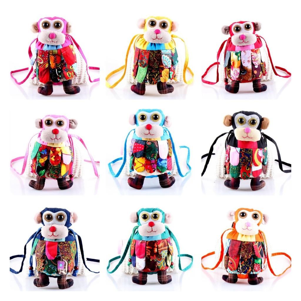 Artistic Ethnic Style Monkey Bucket Bag For Women In Various Colors Ideal For Everyday Outfits