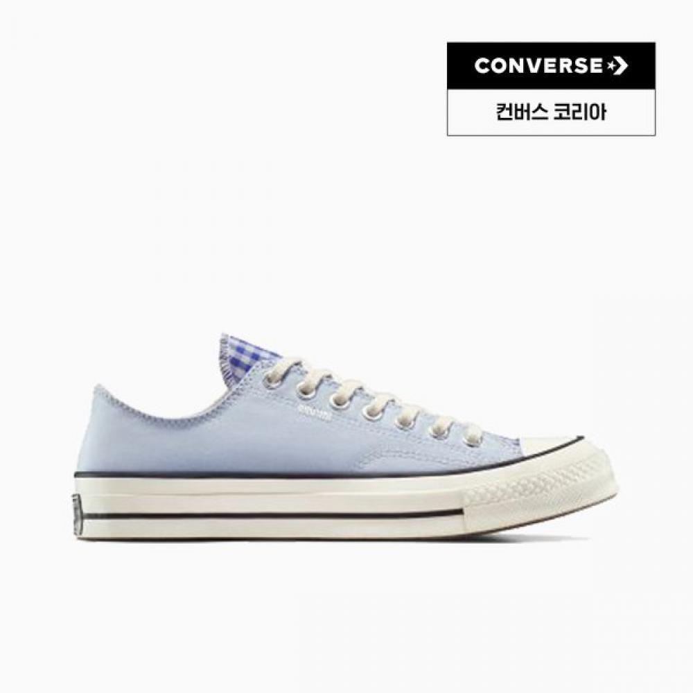 Converse Upcycled Chuck 70 Chambray Gingham Blue A10611c