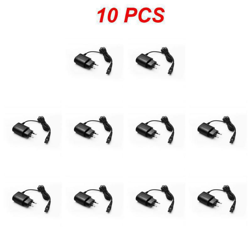 1~10 шт. 5,4 Вт 2-контактный зарядный адаптер питания с европейской вилкой для бритв HQ6070 HQ6075 HQ6090 HQ8500 HQ6070 HQ6073 HQ6076