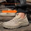 Labor Insurance Shoes Men's Trend Anti-smashing and Anti-stab Electric Welding Insulation Anti-scalding and Wear-resistant Shoes