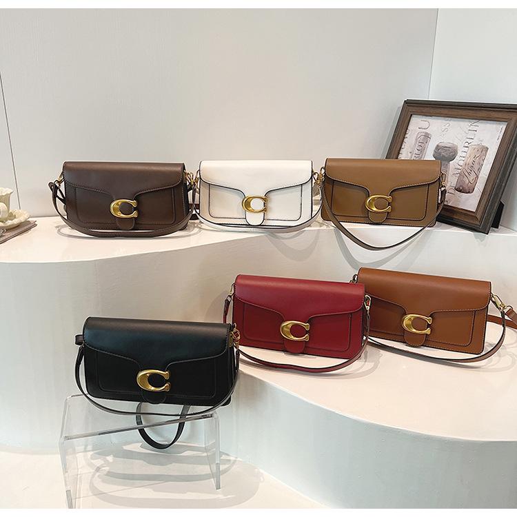 Casual classic Dionysus bag, fashionable shoulder armpit bag, presbyopic color block crossbody bag, women's bag