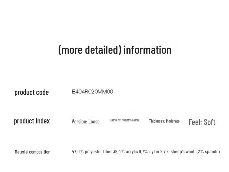 SanCai Women's 2025 Winter Textured Knit Round Neck Sweater