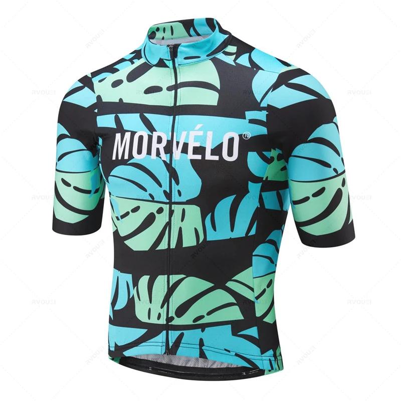 Morvelo-Мужской дышащий костюм для велоспорта, с коротким рукавом, для профессиональной велосипедной команды, 2026 лето, дышащий велосипедный костюм, комплект