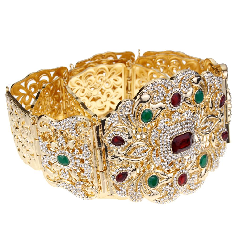 Женское платье большого размера золотого цвета, пояс для невесты, свадебные украшения