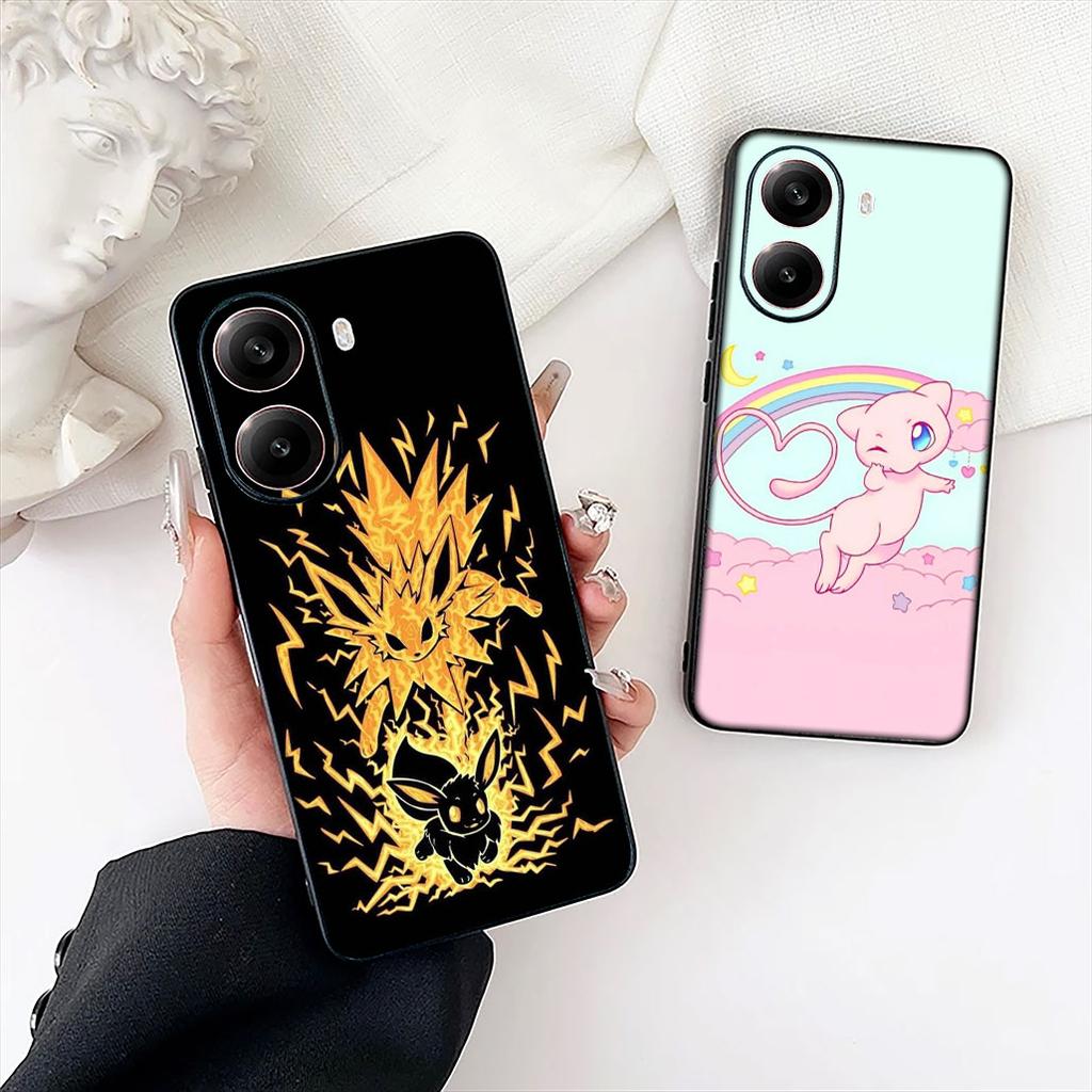 P-Pokemons GO P-Pikachus Mewtwo Phone Cover for Apple iPhone 12 13 Mini XS 11 Pro Max 7 8 Plus + XR 8+ X SE 2020 SE3 Case