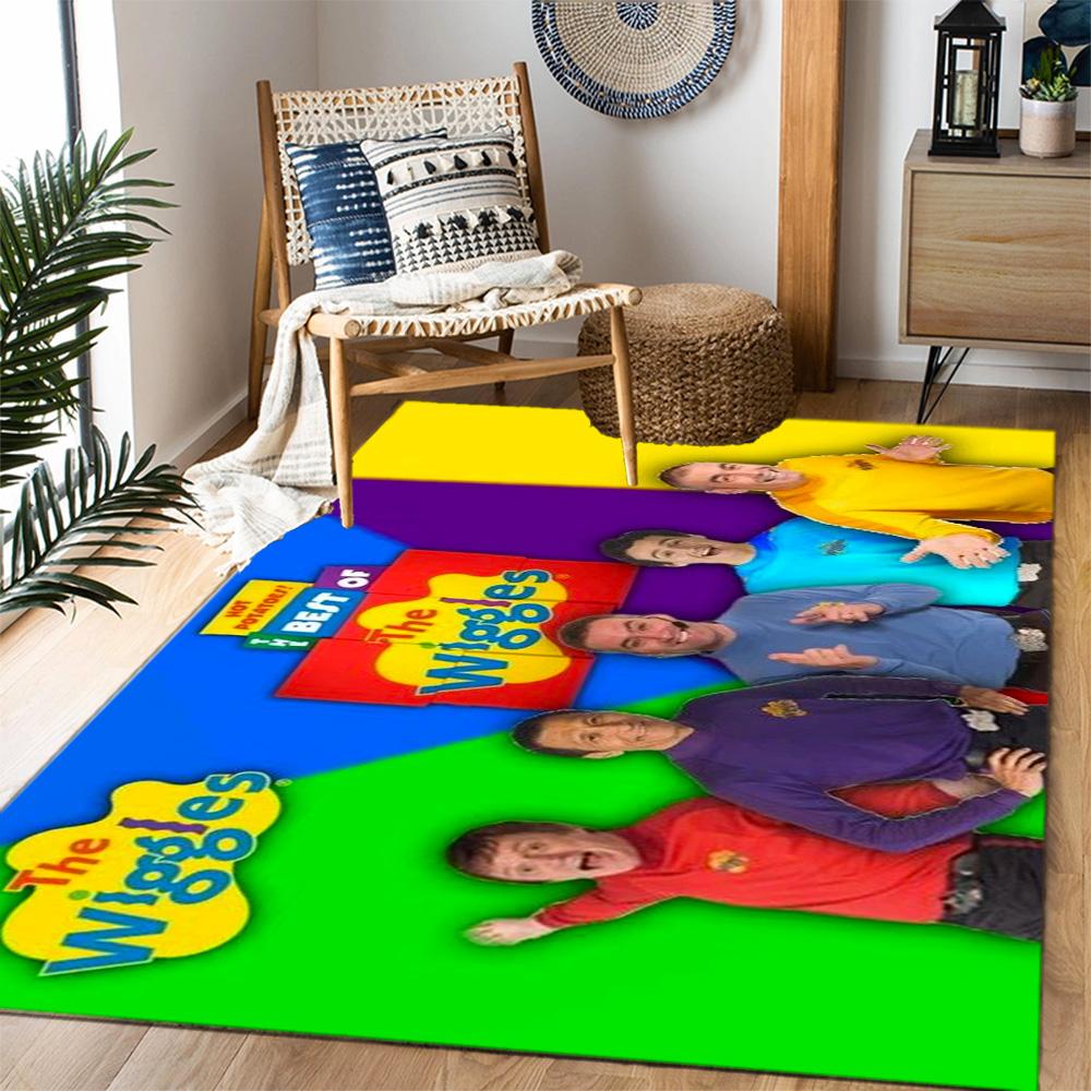 Wiggles Show Floor Rug Office Rug Suitable for Game Room Living Rooms Hallway Study room Anti-slip Rug Office home decor