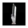 Quartz - La Gardette - 31.19 Ct - Certificate of Authenticity - 50x14x10 Mm - Gray