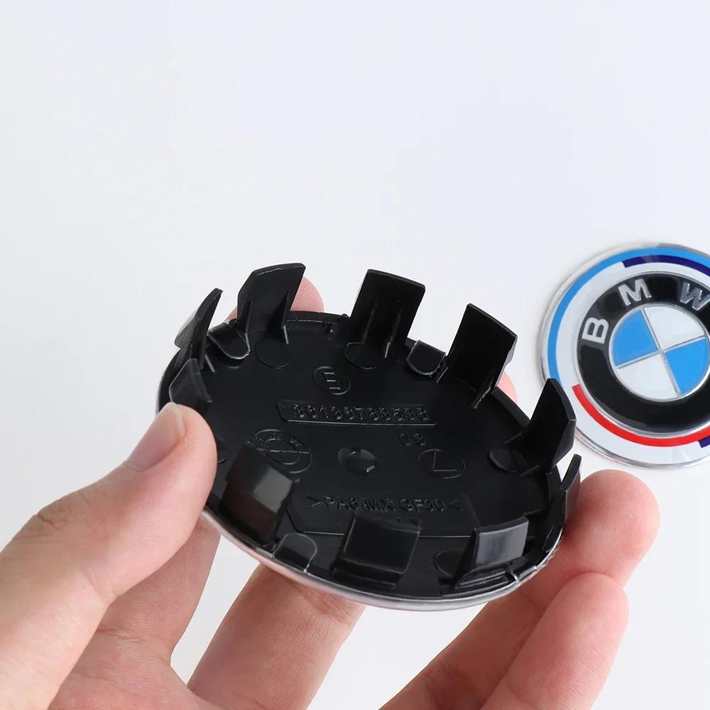 4Pcs 56MM/68MM Car Styling Wheel Center Cap Hub Covers For BMW G32 G30 G01 G02 G05 G06 G07 G26 G23 G22 F40 F20 Badge Accessories npdf01