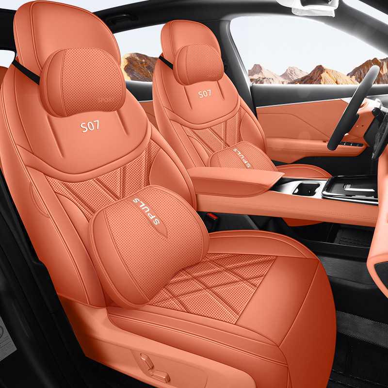 Всесезонные кожаные чехлы на сиденья для Changan Deepal S07 Модель 2025 года