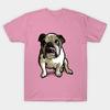 T Shirt Women Bulldog Harajuku Print Kawaii Tshirt Summer Short Sleeve Female T-Shirt Top Tee