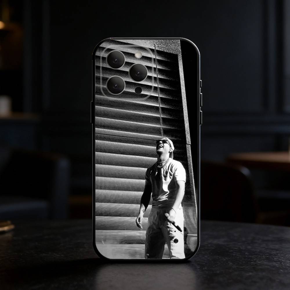 PLK French Rapper Mathieu Phone Case For iPhone 17,16,15,14,13,12,11 Plus,Pro Max,SE4Soft Silicone Black Cover