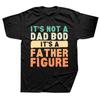Это не папино тело, это фигура отца. Футболки на День отца с графикой, уличная одежда, с коротким рукавом, подарки на день рождения, летняя футболка